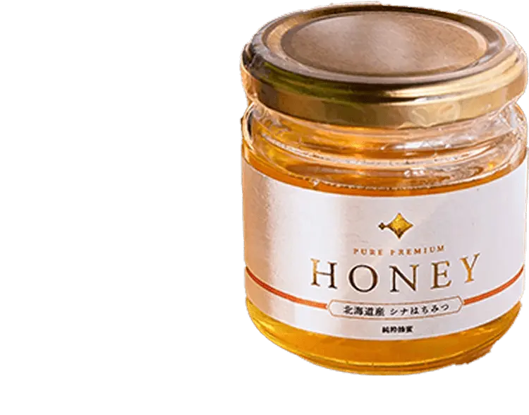 余市産の無添加はちみつの写真